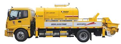 鸿得利HDL5131THB型车载式混凝土输送泵